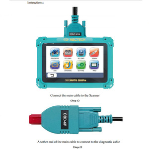 MST-3000PRO-escáner profesional de motocicleta con funciones de diagnóstico, programador de clave ECU, funciones eléctricas de caballos - Product Image 2
