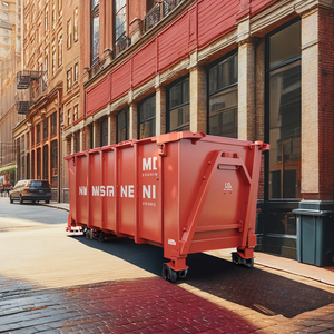 High Quality Compactor Carbon Steel Industrial <strong>Refuse</strong> Container Management Garbage Scrap Waste Recycling Dumpster Disposal Bin - Product Image 2