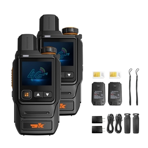 DK-K10 3G 4G LTE Walkie Talkie 100Km Phạm Vi Toàn Cầu Nói Mạng Đài Phát Thanh Sim Thẻ Thông Minh 5000Km Cặp Poc Talkie-Walkie - Product Image 4