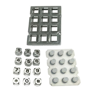 Teclado numérico industrial de metal para control de acceso para terminales de cajero automático y máquinas expendedoras - Product Image 3
