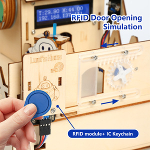 DIY ESP32 IoT制御スマートホームスターターキット自動化プロジェクト木製ハウスSTEM学習教育キットDIY for Arduino - Product Image 6
