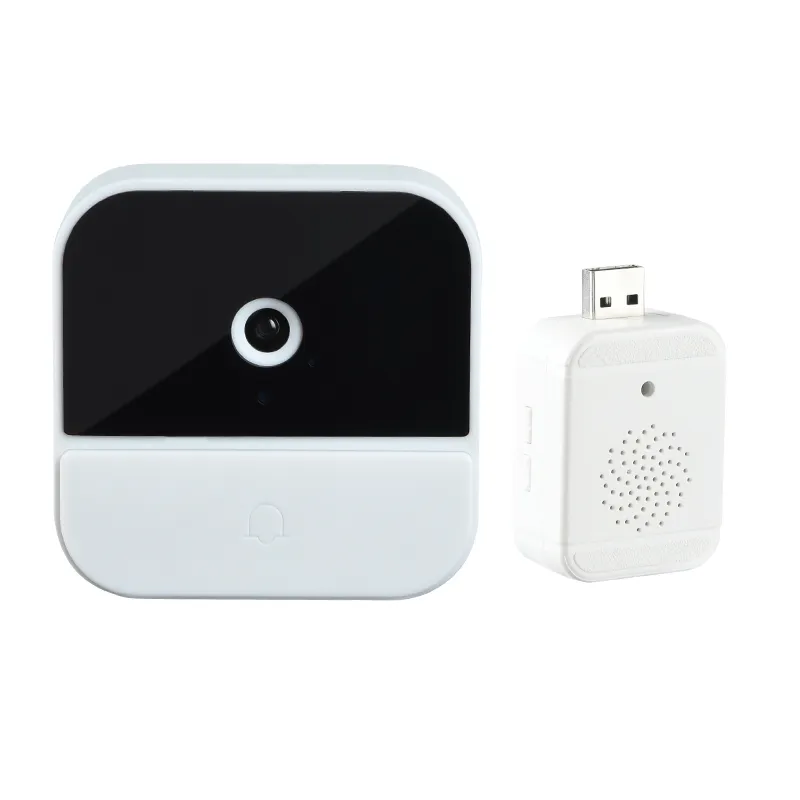 Home Video Smart Wifi campanello telecamera Audio bidirezionale campanello senza fili con fotocamera per la sicurezza dell'appartamento domestico