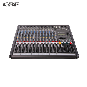 Canlı ses ve stüdyo uygulamaları için GRF 12 giriş kanalı yüksek performanslı karıştırma konsolu ses mikseri - Product Image 2