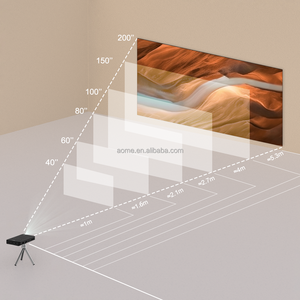 Venta caliente Smart S90 Short Throw 3D C 4K DLP Proyector Sistema Android incorporado para acampar al aire libre - Product Image 6