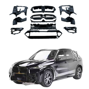 ชุดตัวรถ BMW G05 X5 2019 + ตัวเครื่องกระจายขอบด้านหน้าและด้านหลังแบบ LCIX5M อัพเกรดเป็นชุดกันชนสำหรับ BMW X5 G05 lci - Product Image 5