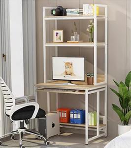 Книжная полка из регулируемого металлического материала для спальни - Product Image 3