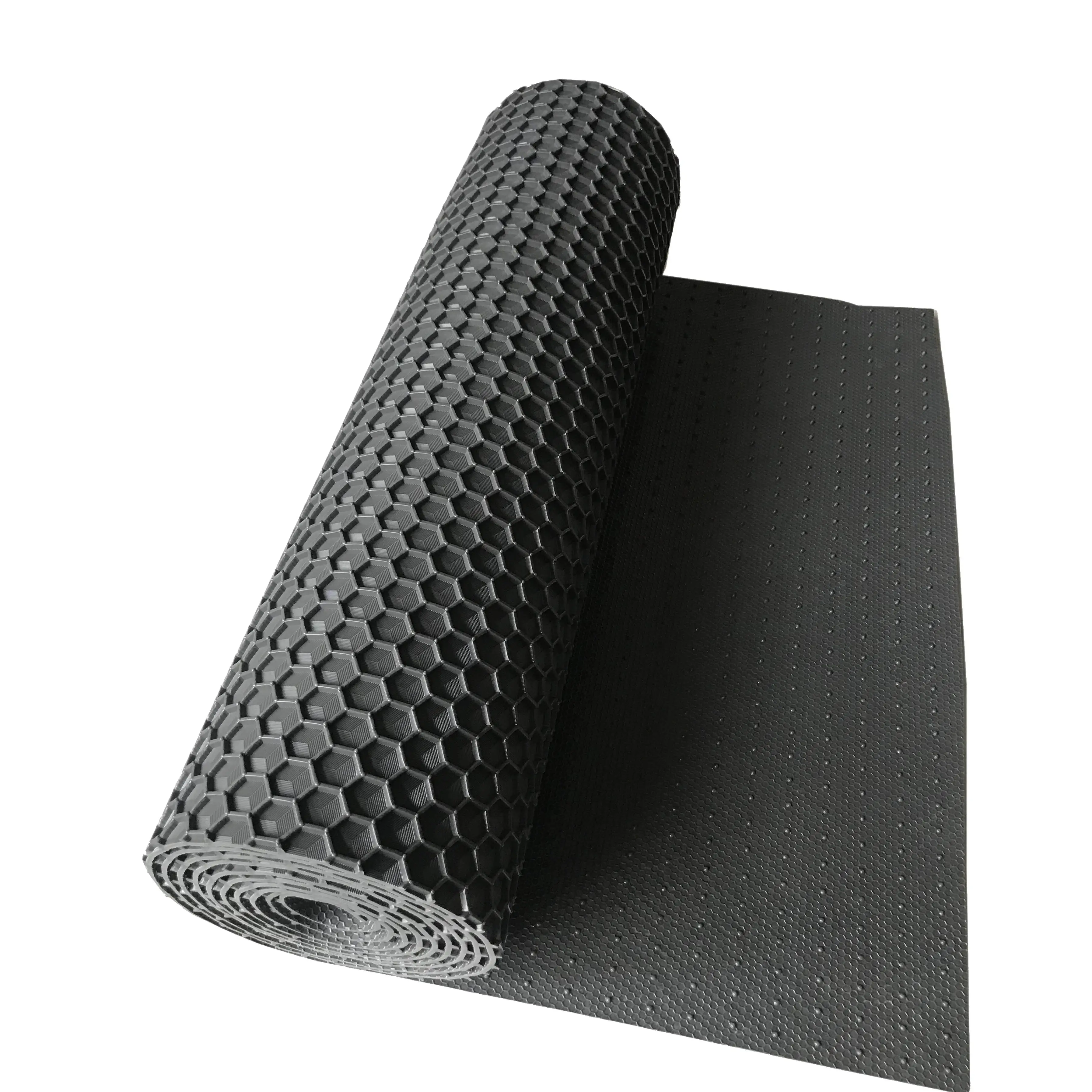 No Smell Waterproof OEM Antifreeze Soft Comfortable Custom Honeycomb TPE Car Floor Mat 3d Car Mat