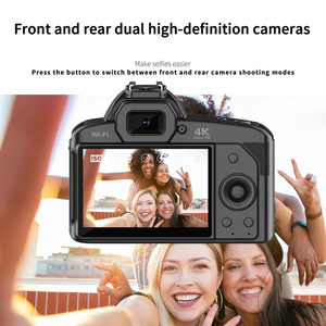 D5爆発性4K HD 64メガピクセルデジタル一眼レフカメラレトロセルフィー用YouTube LEDビデオライト写真用 - Product Image 5