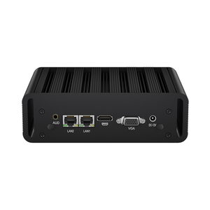 ミニデスクトップコンピュータCe-leron N2830 J1900 N3530 4コア4スレッドデュアルRj45ギガビットLan 2 Rs232 Com工業用ファンレスミニPC - Product Image 3