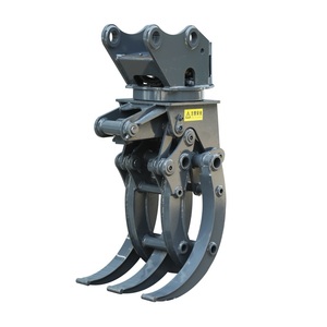 DG forwarder scavatore idraulico legname log grapple rotary smistamento per escavatore carico e scarico di legno paglia acciaio - Product Image 2