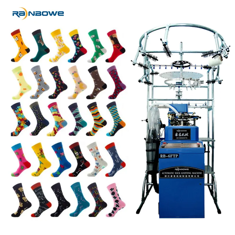 Máquina automática de calcetines para tejer calcetines de buena calidad para fabricar medias