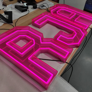 Nhà Máy Trực Tiếp Thân Thiện Với Môi Chất Liệu Điện Tử Frape Đèn Tùy Chỉnh Neon LED Dấu Hiệu Cho Móng Tay Salon Signify Miễn Phí Đứng Chữ - Product Image 1