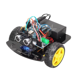 Eparthub ESP8266 12E programmabile IDE Robot intelligente Robot Robot Robot con sfera di rullo di guida 2Matic ruote per la formazione Maker - Product Image 4