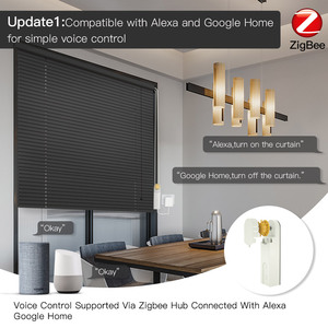 Переключатель для оконных штор Tuya Smart Life ZigBee 3,0 с электроприводом - Product Image 2