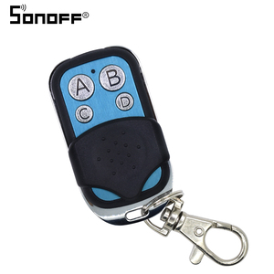 SONOFF 433MHz 4 Tasten Kanal RF Wifi Wireless Remote Key Learning Kopie 4CH Key Fob Control Für Google Smart Home Controller