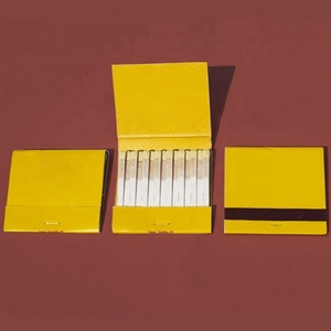 Farklı renkler Matchbook uzun Matchsticks tasarım grev maçlar kutusu özel kağıt Matchbook, sadece kağit kutu - Product Image 4