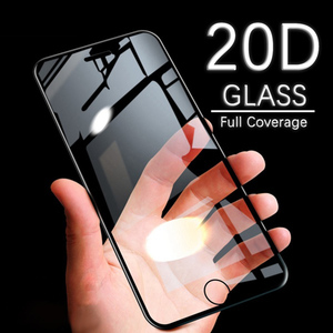 20D kavisli kenar tam kapak koruyucu cam iPhone 7 8 6 6S artı temperli ekran koruyucu için iphone X XR XS Max cam filmi - Product Image 4