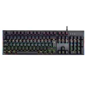 HKM3036 Combo de teclado y ratón para juegos de 104 teclas con retroiluminación RGB Mecánico USB con cable Teclados de computadora para juegos para PC Gamer - Product Image 2