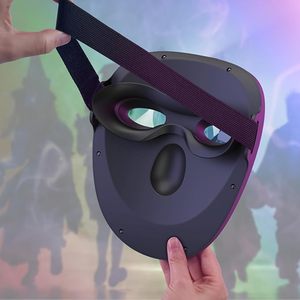 キッズミニLEDマスクジェスチャーセンシングトランスフォーミングライトアップフェイスマスクハロウィンレイブ用 - Product Image 4