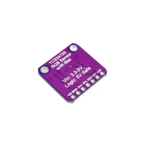 Kunden spezifischer RGB-Farb sensor TCS34725 mit IR-Filter und weißer LED für Arduino UNO R3