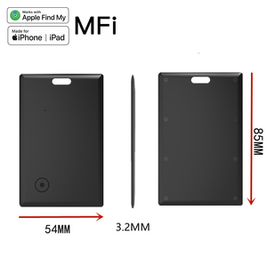MFI认证的全球定位系统无线寻卡器个人使用防水智能跟踪器-信用卡轻松跟踪 - Product Image 1