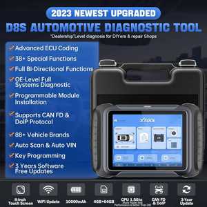 XTOOL D8S autodiagnosewerkzeug bidirektionelles volles System OBD2 Scanner Schlüsselprogrammierung CAN FD & DoIP ECU Codierung 38 Wiedersetzen Funktion - Product Image 5
