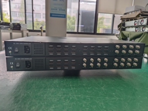 Codificador-modulador HD 16 HDM1 entrada 8DVB-T/6ISDB-T/12DVB-C modulador codificador de salida