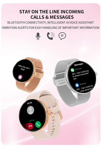 Amoled Display Smartwatch hd38 SPO2 HR Blood pressure Smart Watch digitale di alta qualità 2023 per ragazza gioco impermeabile - Product Image 4