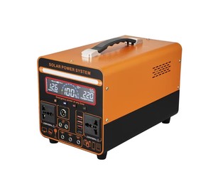 耐用使用廉价太阳能户外电源移动300W 600W 1200W野营110v 220v太阳能发电机电源 - Product Image 3