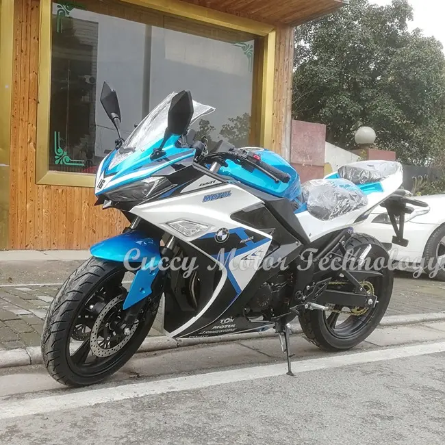 China De La Motocicleta Mesin 200Cc 250Cc 400Cc Silinder Ganda Otomatis 4 Tak Sepeda Motor Olahraga