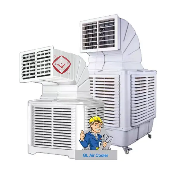 Enfriador de Aire Acondicionado Industrial/Enfriador de aire evaporativo de refrigeración de fábrica/Ventilador de aire acondicionado de pie portátil