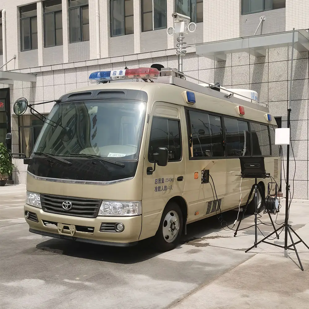 Mobil bensin pusat kontrol perintah Van baru untuk komunikasi buatan Tiongkok