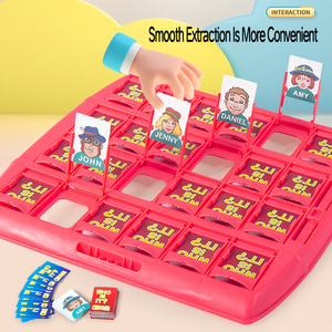 Double Battle Table <strong>Game</strong> Guess Who <strong>I</strong> AM Unisex Plastic Toy Parent-Child Interaction Intelligence Thinking Training Animal Theme - Product Image 2