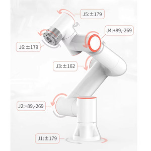 Sehr kosten günstige 5kg Nutzlast Sechsachsiger automatischer kol labor ativer Aufnahme roboter Keine Programmierung erforderlich Cobot - Product Image 2