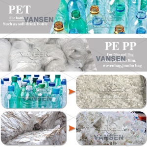 Pet瓶破碎洗涤干燥回收线hdpe奶奶瓶回收洗涤线二手塑料ldpe薄膜洗涤线 - Product Image 4