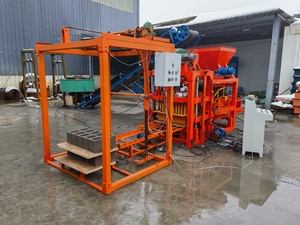 KX4-25 Automatic Brick Making <strong>Machine</strong>,<strong>Block</strong> Molding <strong>Machine</strong> with PLC <strong>Control</strong> Cabinet - Product Image 3