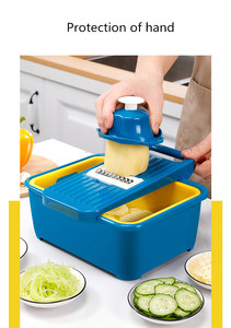 Máy Cắt Rau Củ Thủ Công Máy Cắt Máy Nghiền Máy Xay Máy Cắt Rau Củ Mandoline Máy Cắt Rau Củ Dụng Cụ Nạo - Product Image 3