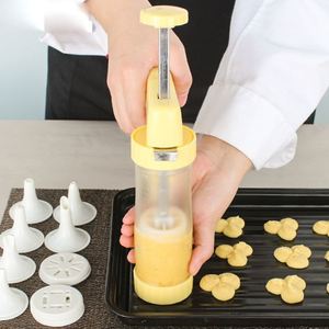 Công Cụ Làm Bánh Của Nhãn Hiệu Bánh Quy Tem Wit 6 Vòi Phun 16 Khuôn Bánh Quy Công Cụ Trang Trí Bánh Cookie Press Gun Sản Xuất Bánh Quy - Product Image 4