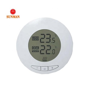 Schermo di visualizzazione lcd digitale piccolo tn va segmento del termostato della stanza personalizzata termostato e umidità - Product Image 1