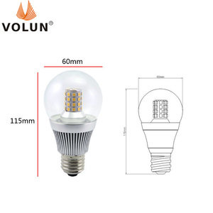 360 derece ışın E27 9W 10-30V 48-60V 85-260V aydınlık 24V led ampul ışık 36V yüksek güç led güneş ampul - Product Image 5