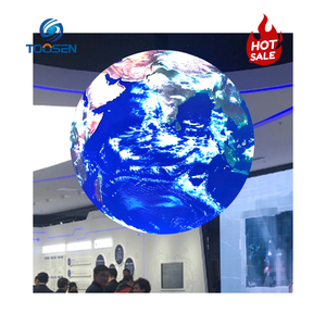 หน้าจอวิดีโอ LED ทรงกลมขนาด360องศาสำหรับใช้แสดงพิกเซลขนาดเส้นผ่านศูนย์กลาง1.8มม. หน้าจอวิดีโอ LED ทรงกลมแบบกำหนดเอง - Product Image 1