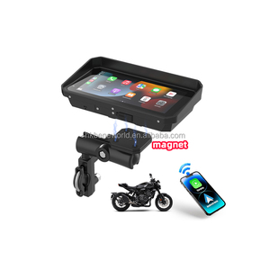 Tragbare drahtlose CarPlay-Motorräder Bildschirm 5 "/6"/7 "/8" Dual-Way wasserdichte Kamera Fernbedienung für Motorrad mit TPMS