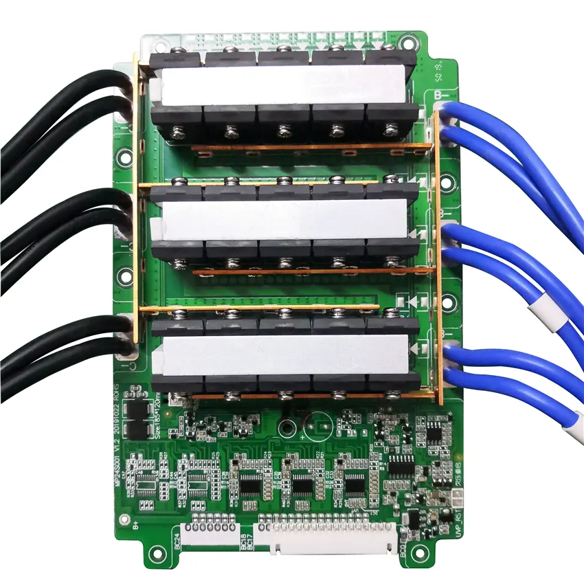 Модуль защиты BMS 12 В, 24 В, 36 В, 48 В, 60 в, 72 в, 200 А, для низкоскоростного электрического автомобиля