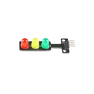 5 pezzi Mini 5V semaforo modulo Display a LED per Arduino rosso giallo verde F5 5mm LED RGB-semaforo fai da te Kit elettronico