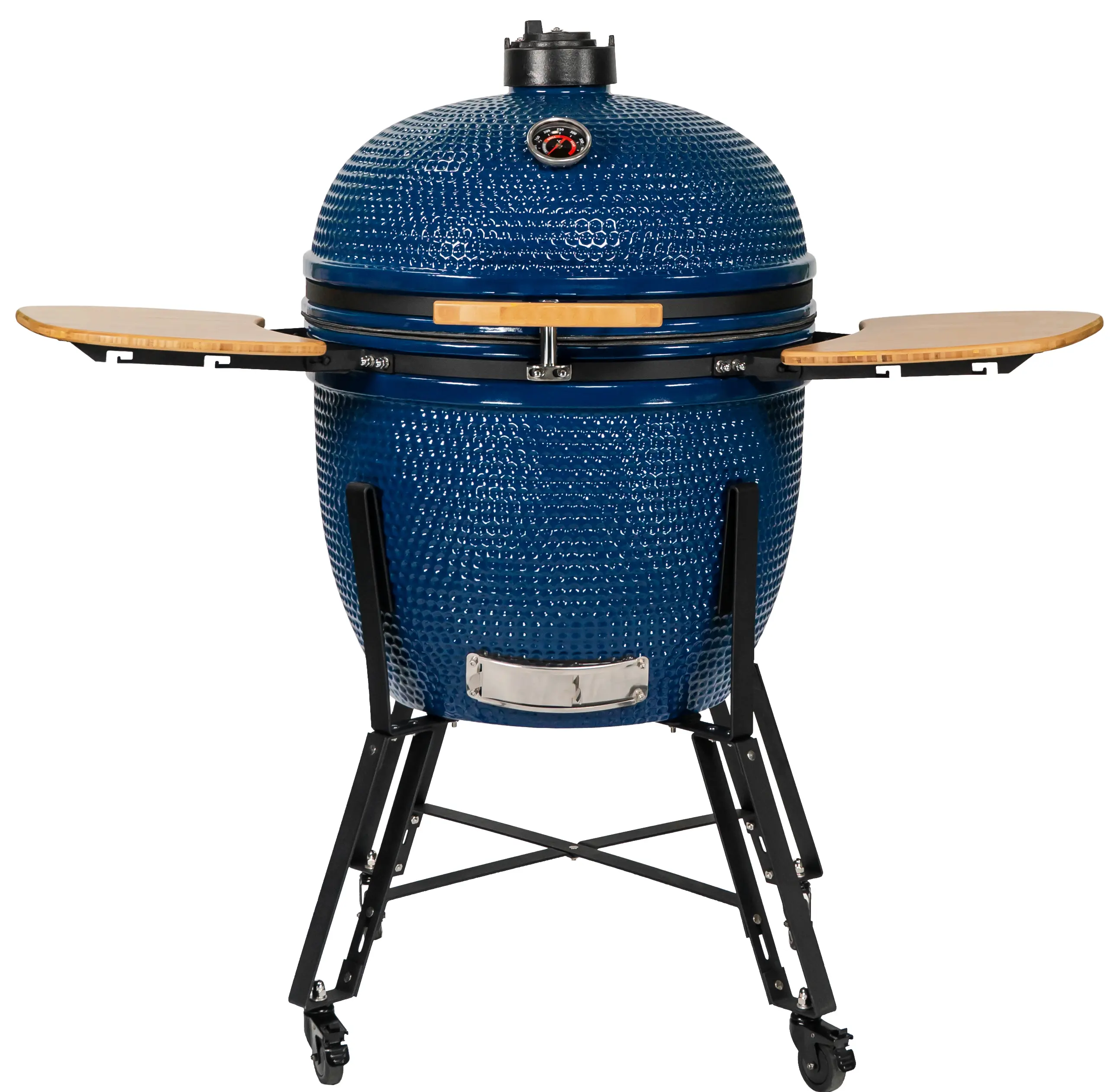 Venta al por mayor al aire libre 22 "24" 27 "pulgadas de cerámica kamado parrillas de barbacoa de colores