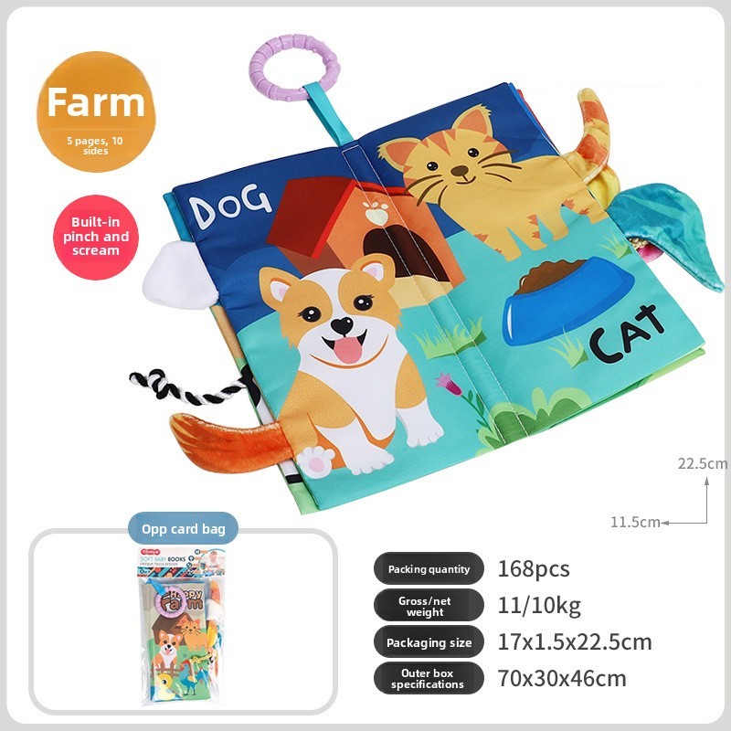 Farm animal theme-5 pages 10 sides