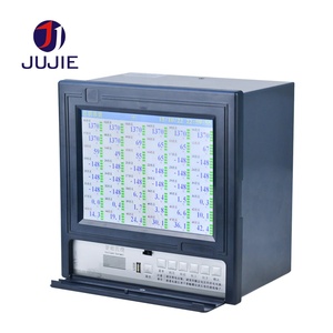 Registrador de datos de temperatura de varios canales, grabadora digital sin papel, universal, analógica, presión de voltaje de corriente, 48 canais, PT100, 485