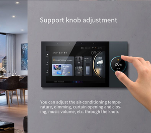 Glomarket Tuya Wifi 7 inç akıllı kontrol paneli çok fonksiyonlu WiFi ev arka plan müzik sistemi Tuya Zigbee ağ geçidi duvar Centr - Product Image 6