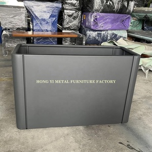 Factory Direct Price Large Custom Wide Color Metal Flower <strong>Pots</strong> Outdoor Box Stainless Steel Iron Planter Boxes Flower Planter Box - Product Image 1