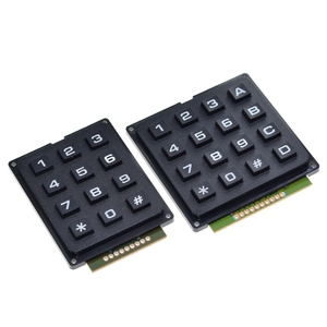 3*4 4*4 Matrix schalter Tastatur Tastatur Array Modul ABS Kunststoffs chl üssel 4x4 3x4 12 16 Tasten taste Membran schalter DIY Kit für Arduino - Product Image 4